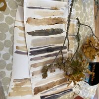 Colour palette using Oak Paints/Dye