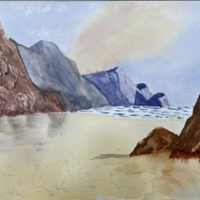 Water -rivers, lakes, seas etc.