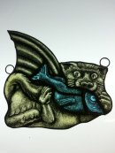 Hungry Flying Cat Suncatcher