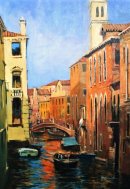 Colours of Venice (Acrylic) 12x8in