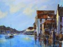 Morning, River Fowey (Acrylic) 12in x 16in