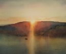 Dawn Departure (Watercolour) 13x16in