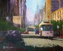 Streets of San Francisco (Acrylic) 31x38cm