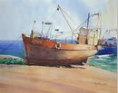 RX58, Hastings (Watercolour) 34x42cm