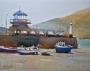 Low Tide, St. Ives (Watercolour) 34x42cm