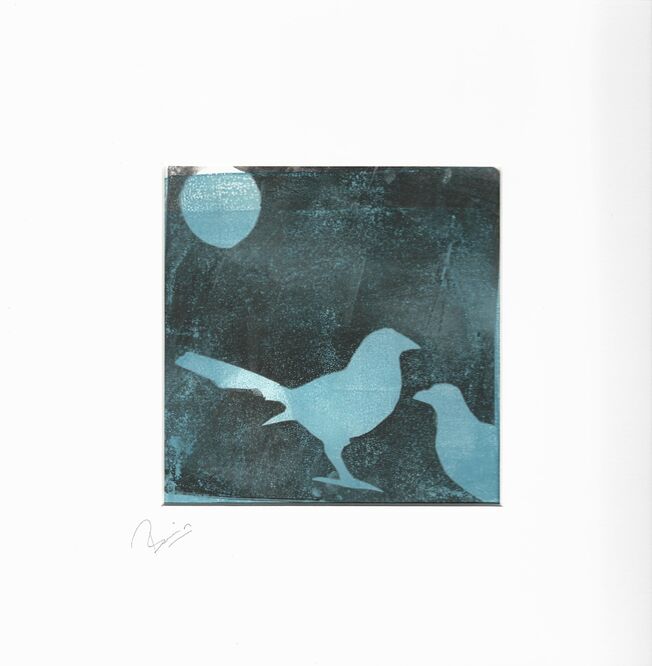 2 for Joy .. monoprint