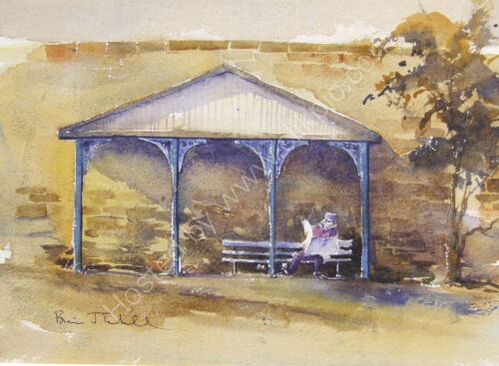 The summer House Near the Ness Gate on Berwick on Tweeds Famous walls.