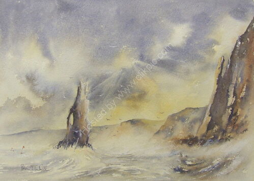 The Maidens Stone Near Burnmouth.