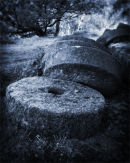 Old mill stones