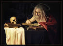 St. Jerome writing - after Caravagio