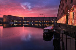 Albert Dock morning light