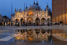Basilica at night