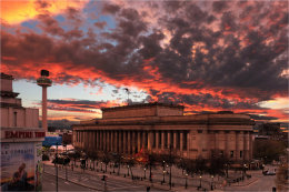 Big Sky over St. George's Hall