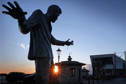 Billy Fury at sundown