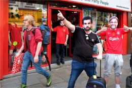 Bold Street before The match