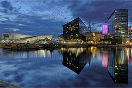 Canning Dock at Dusk