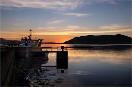 Carlingford Lough from Greencastlw Co Down