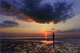 Crosby Beach Merseyside