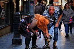 Boot lace adjustment