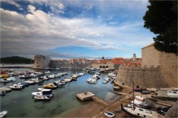 Dubrovnik Old Horbour view