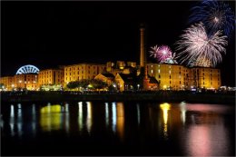 Firework Display at River of Light Night Liverpool