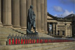 Flickering Candles in memory of The 96