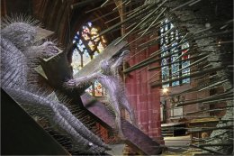 'Golgotha' by David Mach at Chester Cathedral