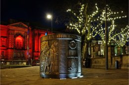 Hillsborough Memorial at St. Johns Garden Liverpool