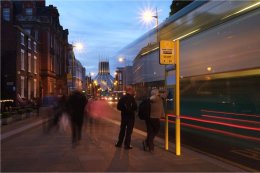 Hope Street Bus Stop Liverpool