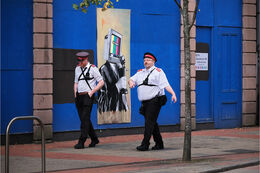 Jolly traffic warden