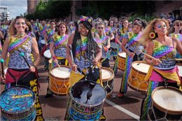 Katumba Samba Band at Mersey River Festival