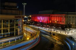 Liverpool Empire & St.Georges Hall in colour