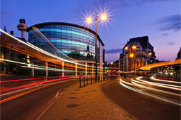 Liverpool Old Haymarket lights