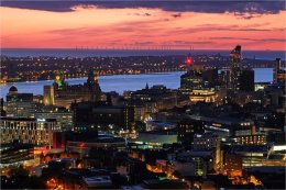 Liverpool cityscape