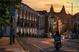 Liverpool evening light