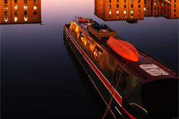 Longboat in Liverpool