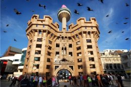 Lost Castle of Liverpool in cardboard