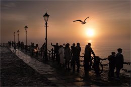 Mersey Mist at Sundown