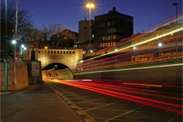 Mersey Tunnel Traffic trails