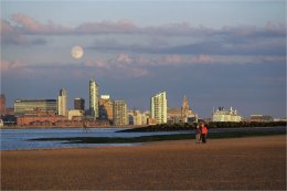 Merseyside evening