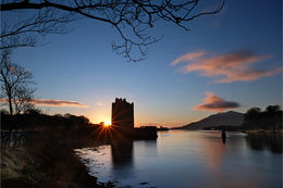 Narrow Water winter sunrise