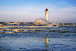 New Brighton stormy seas