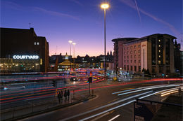 Queen Square Bus trails