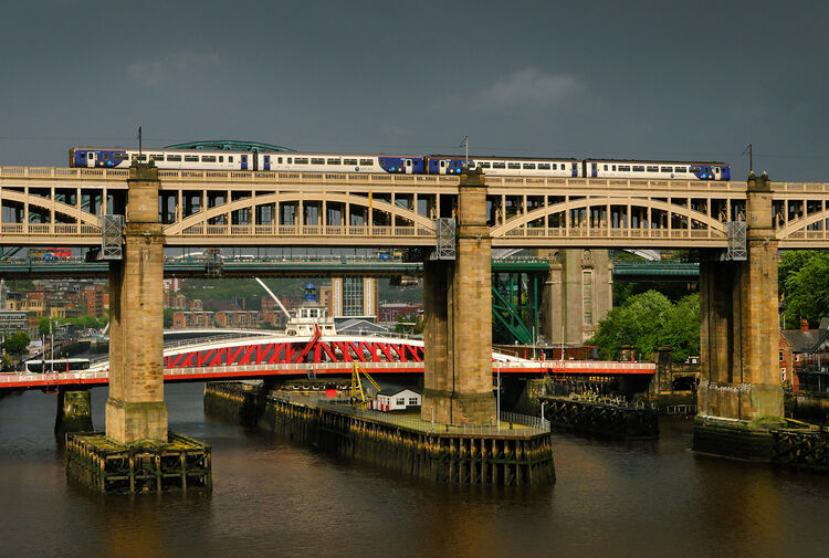 Railway Bridge over The Tyne