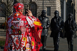 Red Beatles Fan