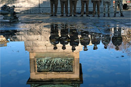 Seven Soldiers reflecting
