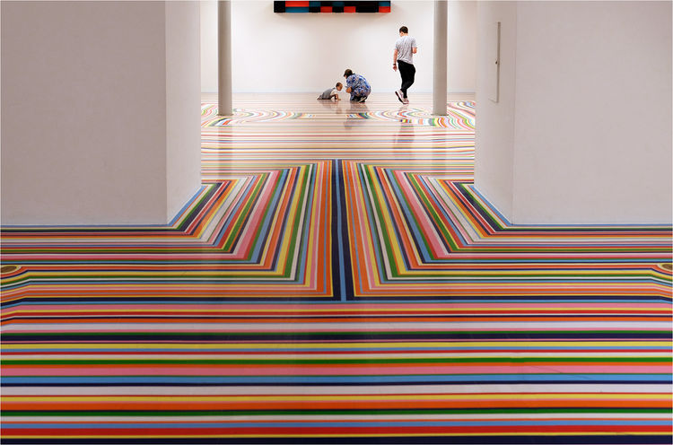 Stripes at Liverpool Tate