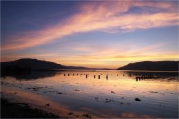 Summers evening at Greencastle Carlingford Lough