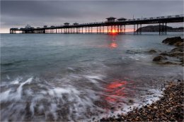 Sunrise at Llandudno N. Wales