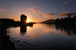 Sunrise over Narrow Water Co Down
